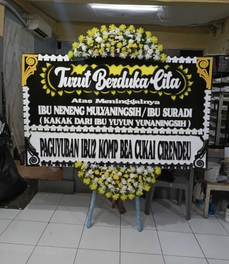 Papan Bunga Duka Purbowono Kaligesing