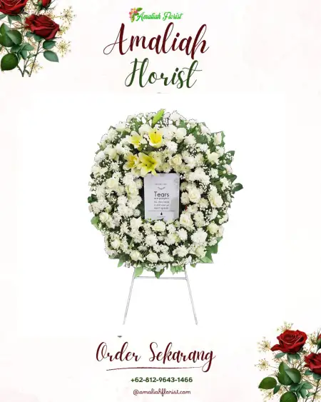Krans Bunga Duka Purbowono Kaligesing