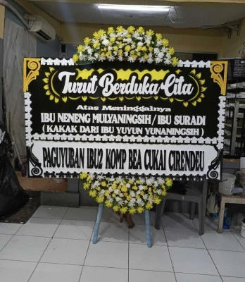 Papan Bunga di Purbowono Kaligesing